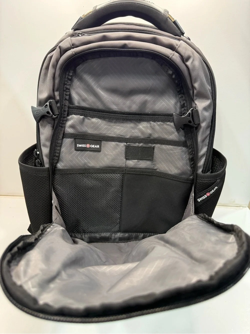 SwissGear Gray and Black Laptop Backpack